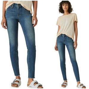 LUCKY BRAND ‘Ava’ Raw Hem Denim
